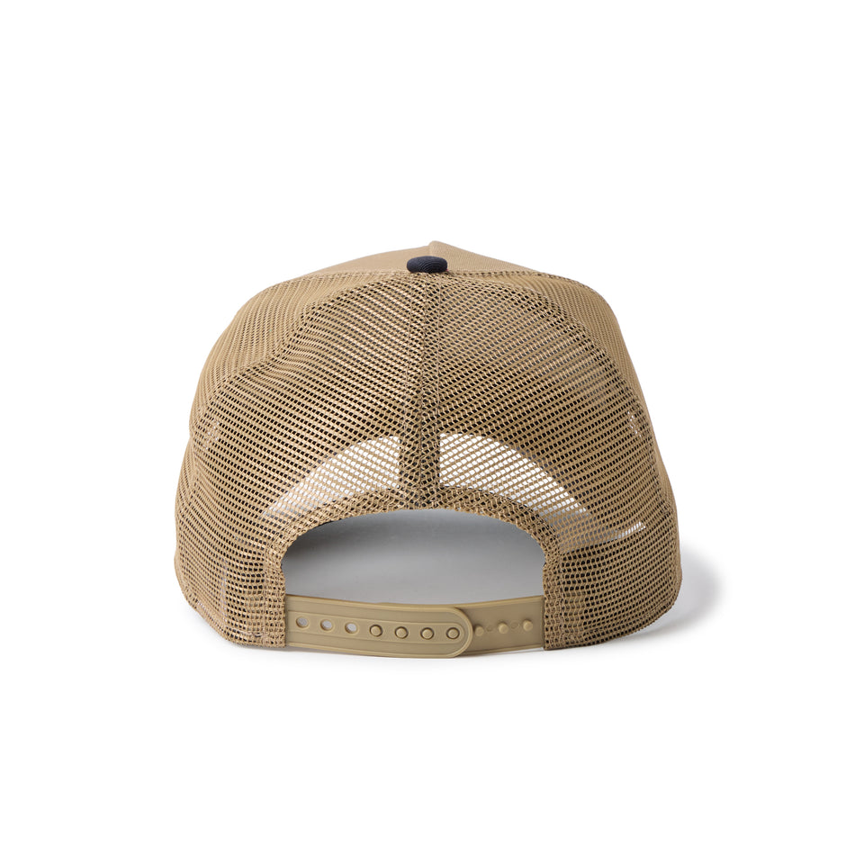 9FORTY A-Frame トラッカー Classic Script カーキ/ネイビー | NEW ERA ニューエラ公式オンラインストア