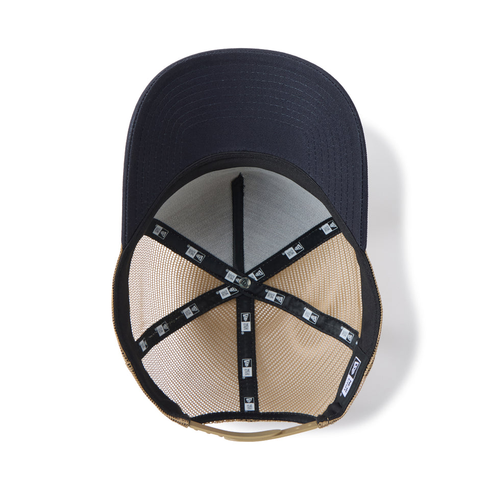 9FORTY A-Frame トラッカー Classic Script カーキ/ネイビー | NEW ERA ニューエラ公式オンラインストア