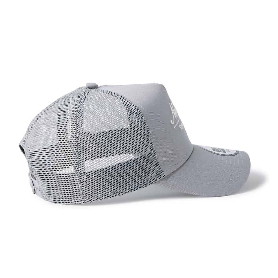 9FORTY A-Frame トラッカー Classic Script グレー | NEW ERA ニューエラ公式オンラインストア