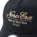 9FORTY A-Frame トラッカー Classic Script ブラック | NEW ERA ニューエラ公式オンラインストア