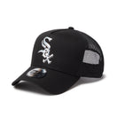 9FORTY A-Frame トラッカー シカゴ・ホワイトソックス TPUロゴ ブラック | NEW ERA ニューエラ公式オンラインストア
