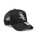 9FORTY A-Frame トラッカー シカゴ・ホワイトソックス TPUロゴ ブラック | NEW ERA ニューエラ公式オンラインストア