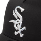 9FORTY A-Frame トラッカー シカゴ・ホワイトソックス TPUロゴ ブラック | NEW ERA ニューエラ公式オンラインストア
