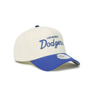 9FORTY A-Frame ロサンゼルス・ドジャース Summer Corduroy サマーコーデュロイ クロームホワイト/ダークロイヤル | NEW ERA ニューエラ公式オンラインストア