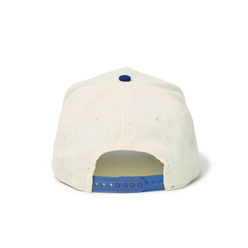 9FORTY A-Frame ロサンゼルス・ドジャース Summer Corduroy サマーコーデュロイ クロームホワイト/ダークロイヤル | NEW ERA ニューエラ公式オンラインストア