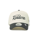 9FORTY A-Frame ラスベガス・レイダース Summer Corduroy サマーコーデュロイ クロームホワイト/ブラック | NEW ERA ニューエラ公式オンラインストア