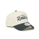 9FORTY A-Frame ラスベガス・レイダース Summer Corduroy サマーコーデュロイ クロームホワイト/ブラック | NEW ERA ニューエラ公式オンラインストア