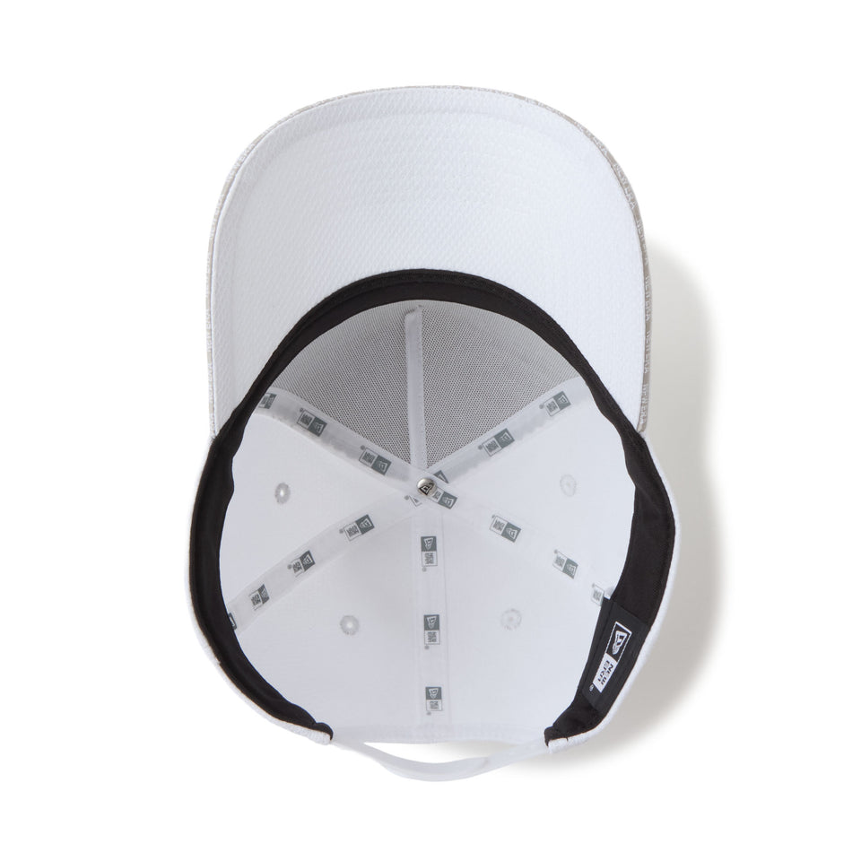 9FORTY A-Frame Diamond Era グレー サンドイッチバイザー ホワイト | NEW ERA ニューエラ公式オンラインストア