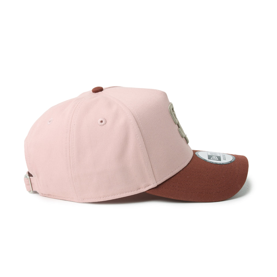 9FORTY A-Frame Mocha Mousse サンディエゴ・パドレス ダーティーローズ/ウェットバーク | NEW ERA ニューエラ公式オンラインストア