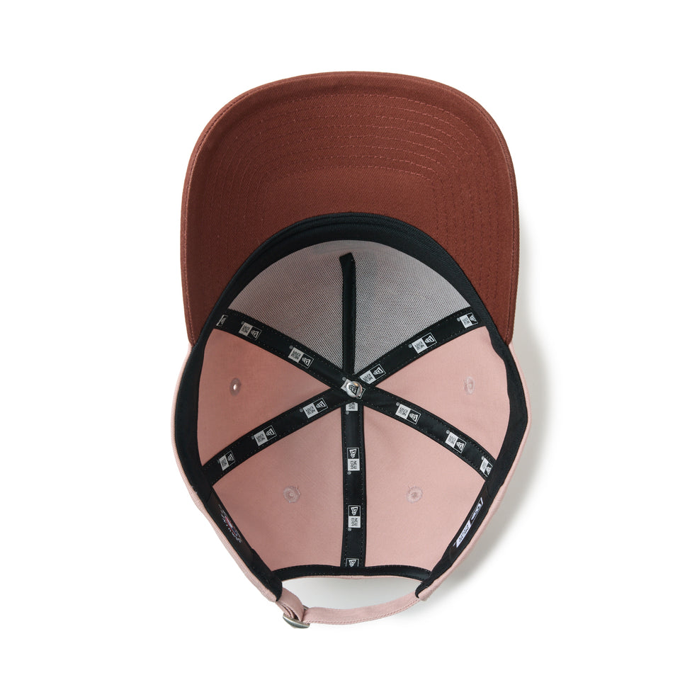 9FORTY A-Frame Mocha Mousse サンディエゴ・パドレス ダーティーローズ/ウェットバーク | NEW ERA ニューエラ公式オンラインストア