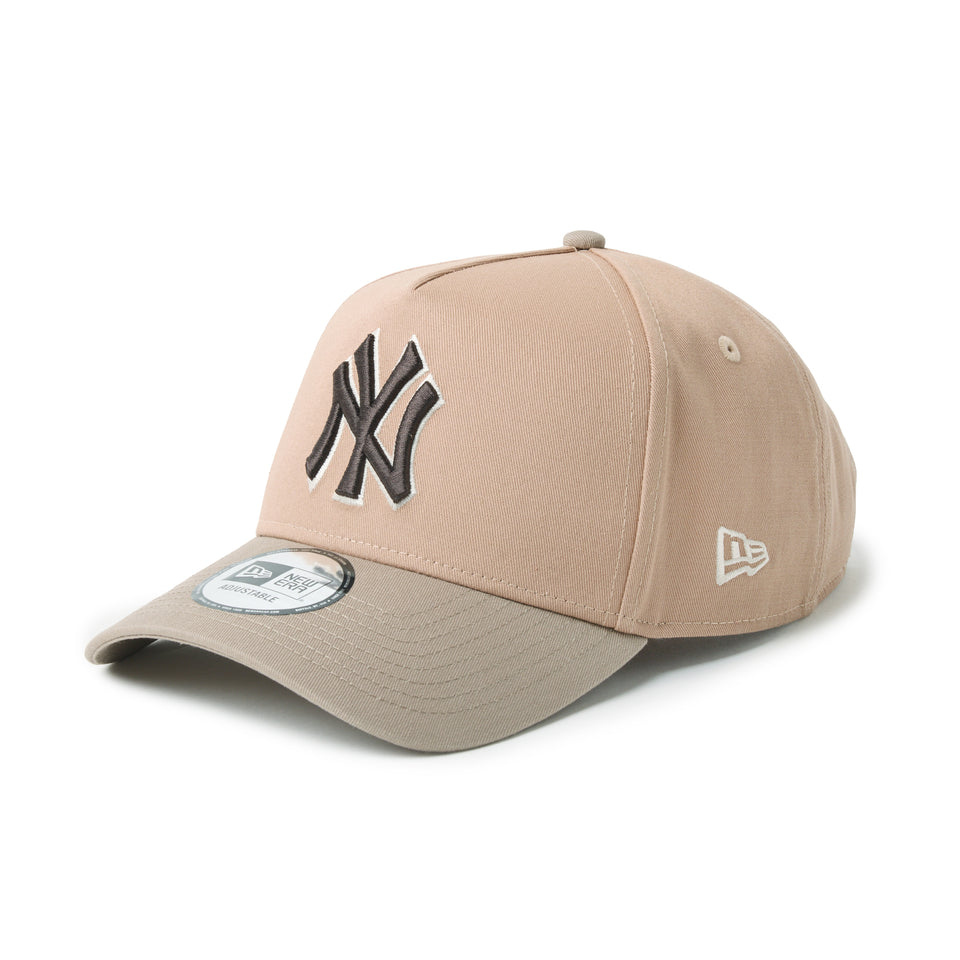 9FORTY A-Frame Mocha Mousse ニューヨーク・ヤンキース タイムレストープ/アッシュブラウン | NEW ERA ニューエラ公式オンラインストア