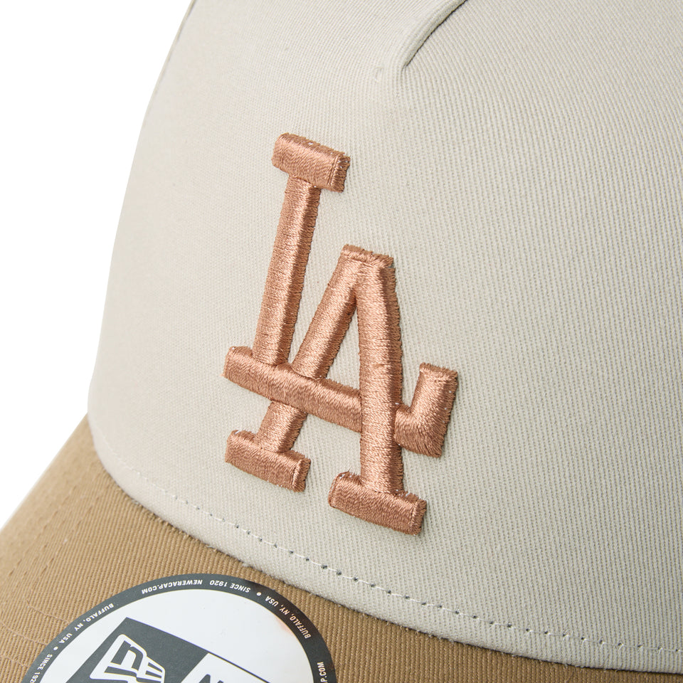 9FORTY A-Frame Mocha Mousse ロサンゼルス・ドジャース リバーブラウン/カーキ | NEW ERA ニューエラ公式オンラインストア
