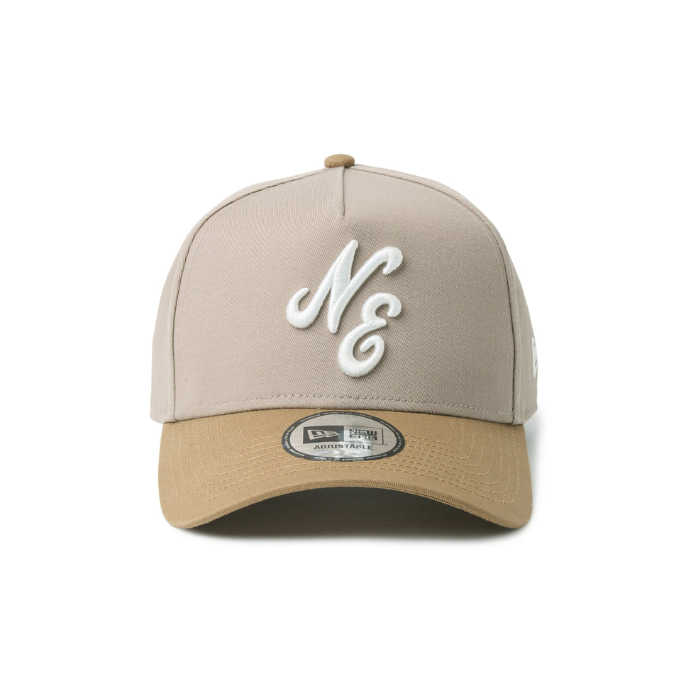 9FORTY A-Frame Mocha Mousse クラシックロゴ アッシュブラウン/カーキ | NEW ERA ニューエラ公式オンラインストア
