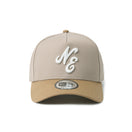 9FORTY A-Frame Mocha Mousse クラシックロゴ アッシュブラウン/カーキ | NEW ERA ニューエラ公式オンラインストア