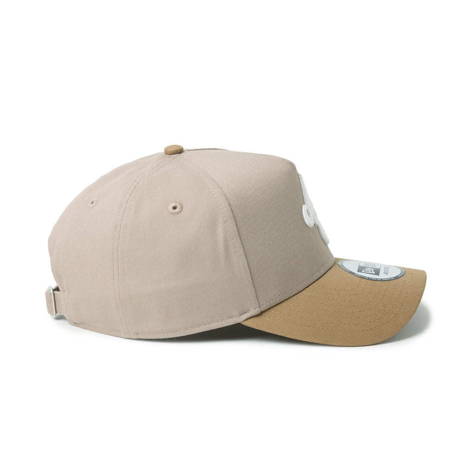 9FORTY A-Frame Mocha Mousse クラシックロゴ アッシュブラウン/カーキ | NEW ERA ニューエラ公式オンラインストア