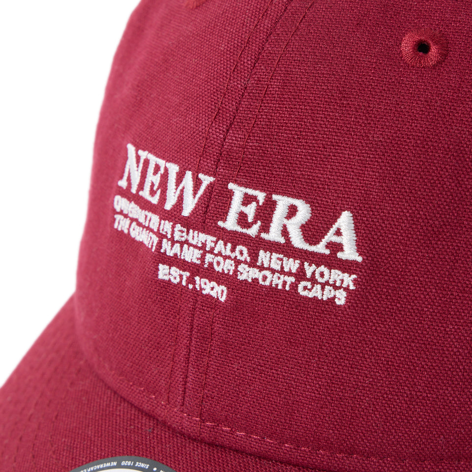 9THIRTY NEW ERA Duck Canvas カーディナル | NEW ERA ニューエラ公式オンラインストア