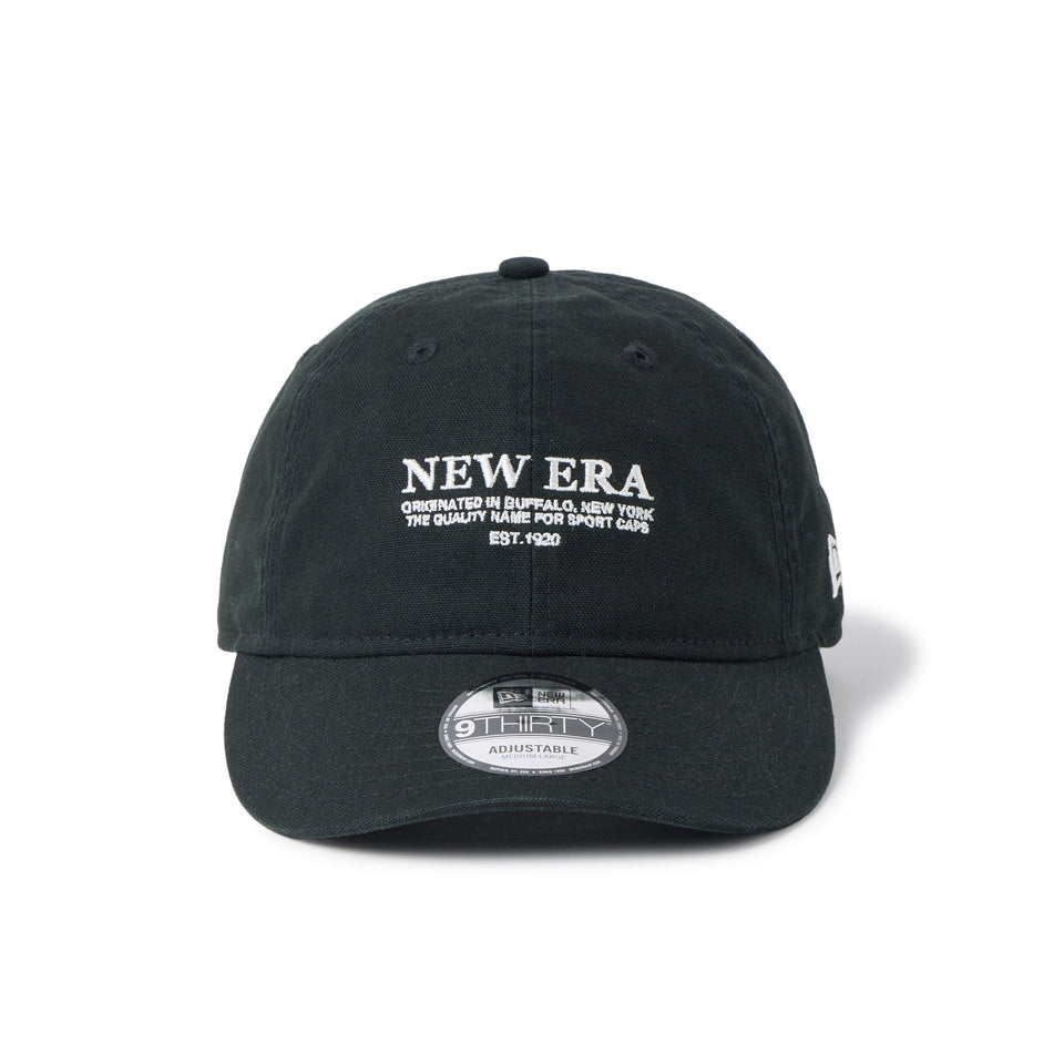 9THIRTY NEW ERA Duck Canvas ブラック | NEW ERA ニューエラ公式オンラインストア