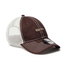 9TWENTY トラッカー Tagging Logo Mini バーントウッド/クロームホワイト | NEW ERA ニューエラ公式オンラインストア