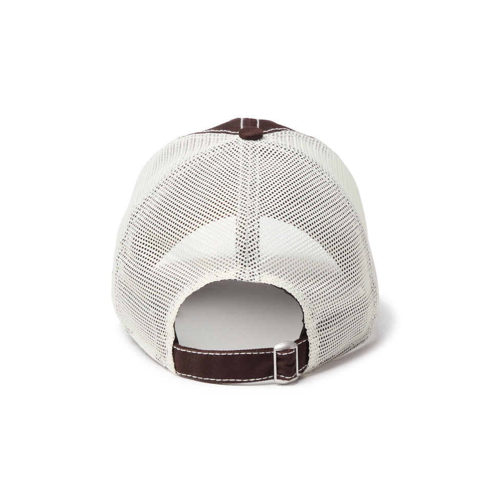 9TWENTY トラッカー Tagging Logo Mini バーントウッド/クロームホワイト | NEW ERA ニューエラ公式オンラインストア