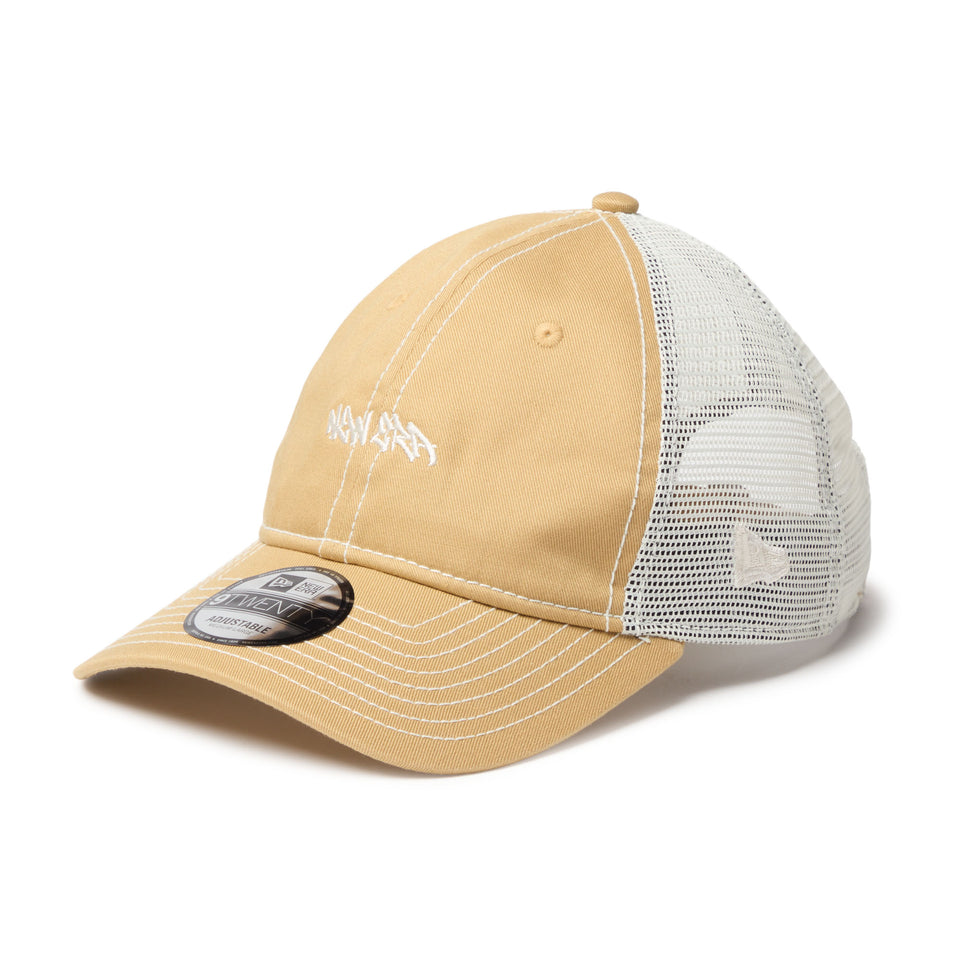 9TWENTY トラッカー Tagging Logo Mini ブロンズ/クロームホワイト | NEW ERA ニューエラ公式オンラインストア