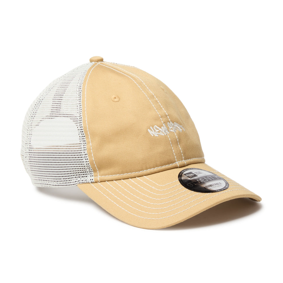 9TWENTY トラッカー Tagging Logo Mini ブロンズ/クロームホワイト | NEW ERA ニューエラ公式オンラインストア