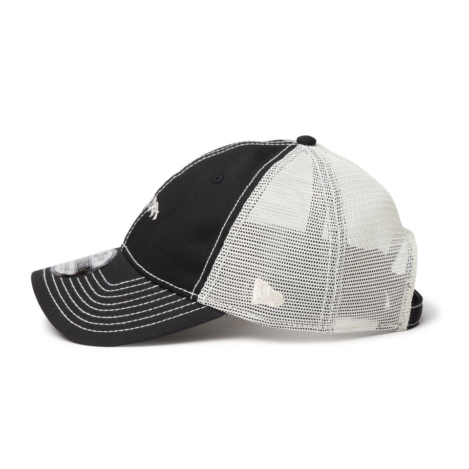9TWENTY トラッカー Tagging Logo Mini ブラック/クロームホワイト | NEW ERA ニューエラ公式オンラインストア