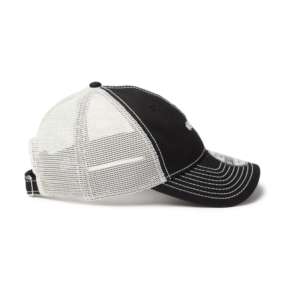 9TWENTY トラッカー Tagging Logo Mini ブラック/クロームホワイト | NEW ERA ニューエラ公式オンラインストア