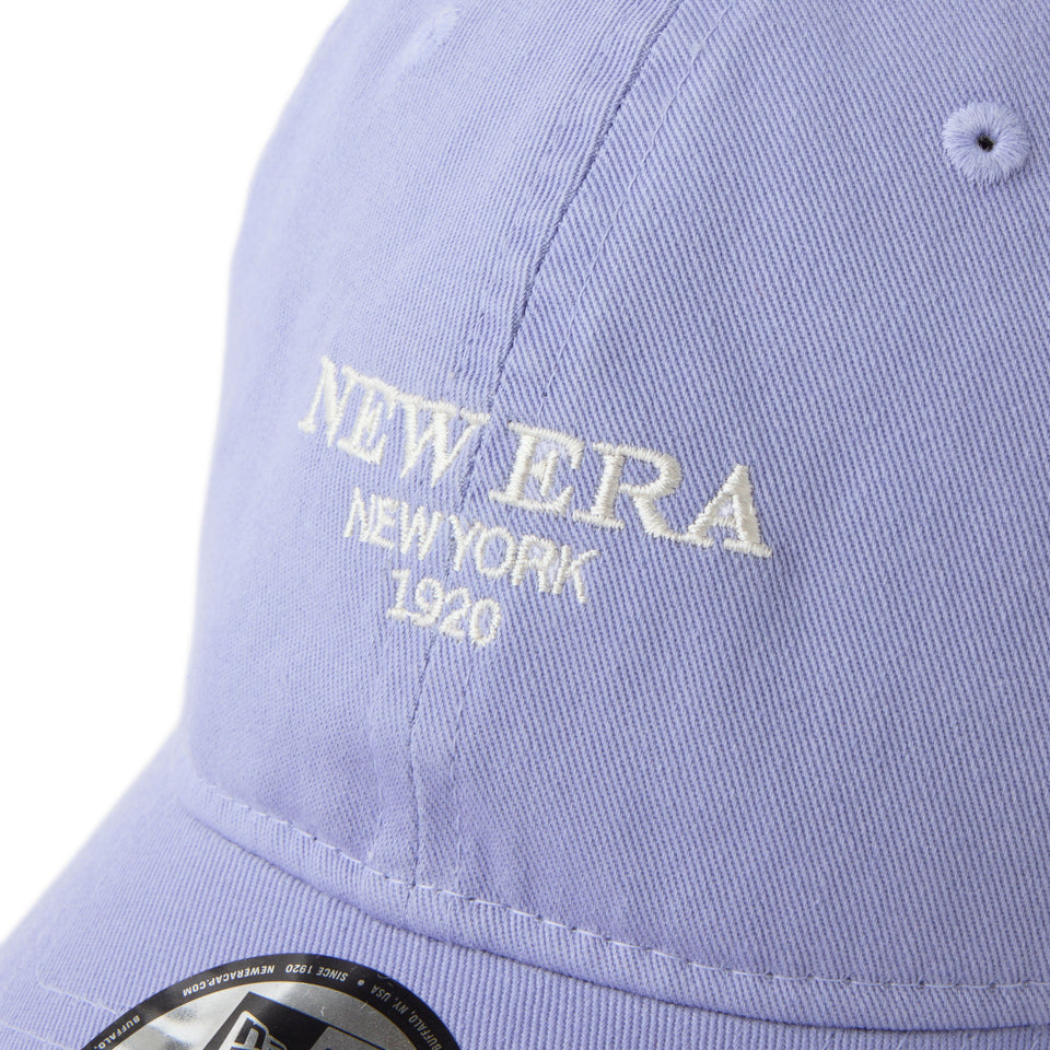 9TWENTY イージースナップ NEW ERA NEW YORK ソフトラベンダー 26SS | NEW ERA ニューエラ公式オンラインストア