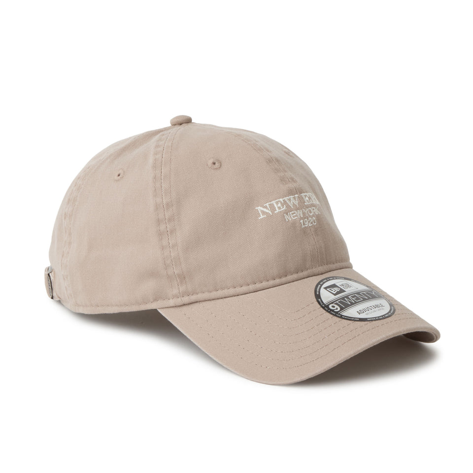 9TWENTY イージースナップ NEW ERA NEW YORK アッシュブラウン 26SS | NEW ERA ニューエラ公式オンラインストア