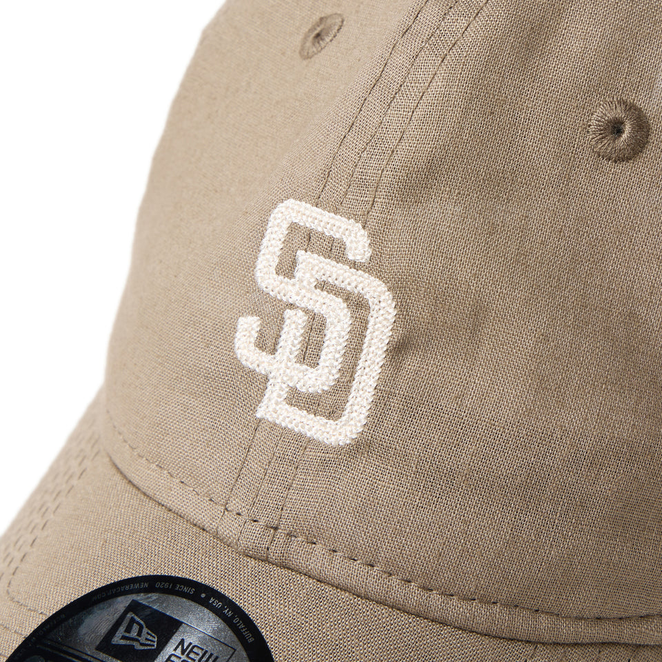 9TWENTY Cotton Linen コットンリネン サンディエゴ・パドレス グリーン | NEW ERA ニューエラ公式オンラインストア
