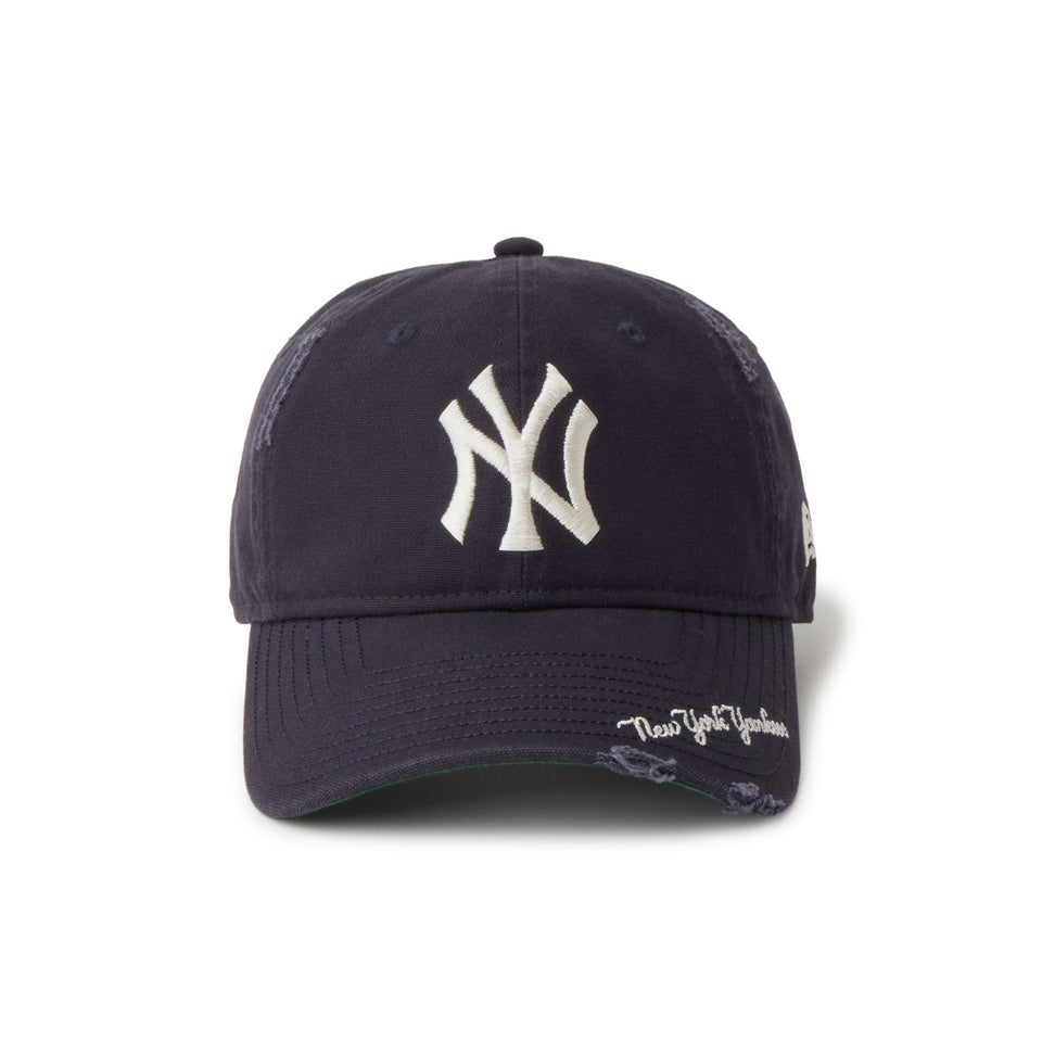 9TWENTY MLB Visor Logo バイザーロゴ ニューヨーク･ヤンキース ネイビー | NEW ERA ニューエラ公式オンラインストア