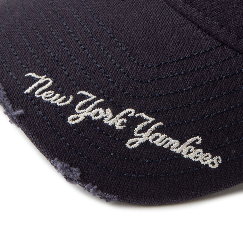 9TWENTY MLB Visor Logo バイザーロゴ ニューヨーク･ヤンキース ネイビー | NEW ERA ニューエラ公式オンラインストア