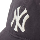 9TWENTY MLB Visor Logo バイザーロゴ ニューヨーク･ヤンキース グラファイト | NEW ERA ニューエラ公式オンラインストア