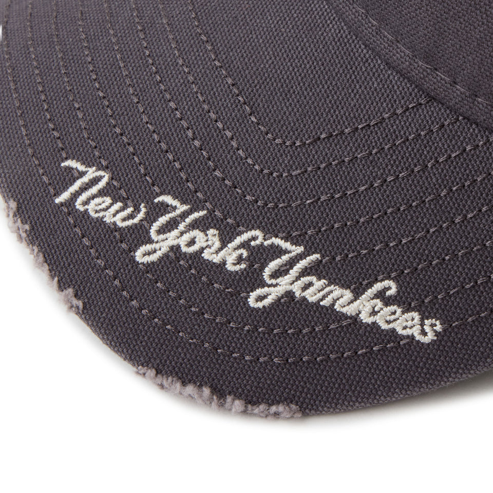 9TWENTY MLB Visor Logo バイザーロゴ ニューヨーク･ヤンキース グラファイト | NEW ERA ニューエラ公式オンラインストア