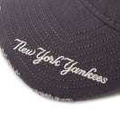 9TWENTY MLB Visor Logo バイザーロゴ ニューヨーク･ヤンキース グラファイト | NEW ERA ニューエラ公式オンラインストア