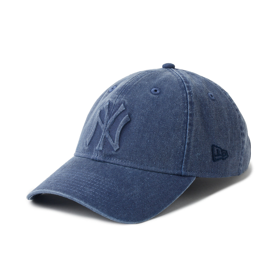 9TWENTY ニューヨーク・ヤンキース Emboss Logo ネイビー | NEW ERA ニューエラ公式オンラインストア