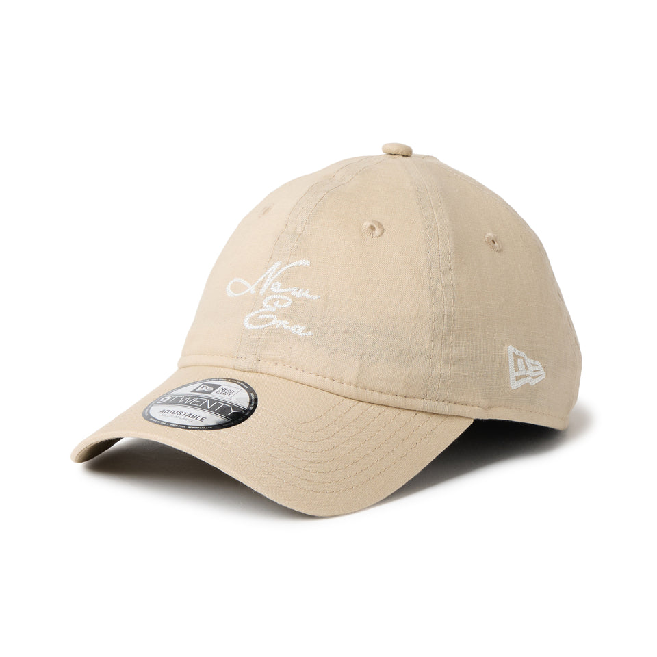 9TWENTY Cotton Linen コットンリネン New Era ライトベージュ | NEW ERA ニューエラ公式オンラインストア