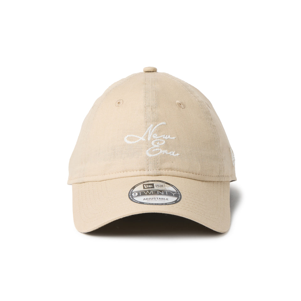 9TWENTY Cotton Linen コットンリネン New Era ライトベージュ | NEW ERA ニューエラ公式オンラインストア