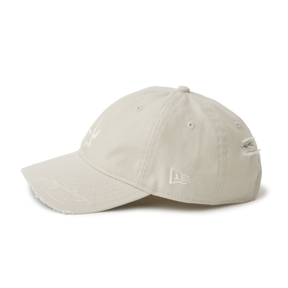 9TWENTY MLB Visor Logo バイザーロゴ ロサンゼルス・ドジャース ストーン | NEW ERA ニューエラ公式オンラインストア