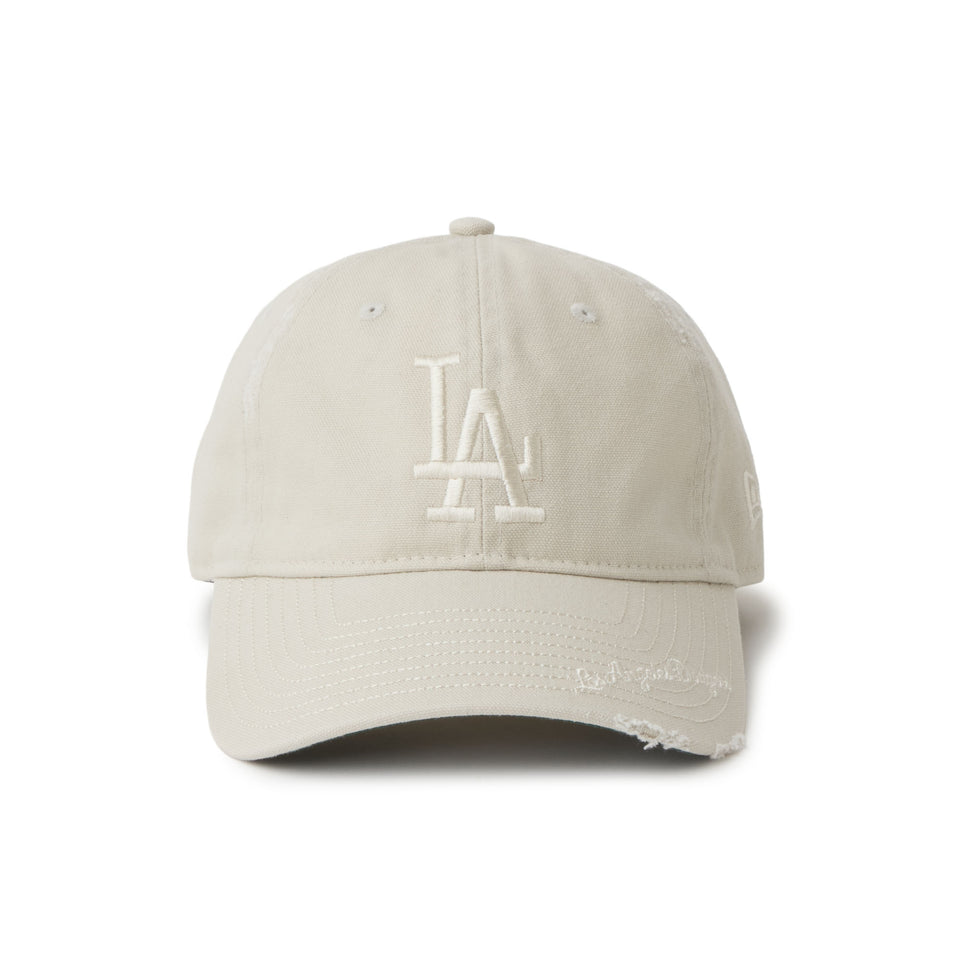 9TWENTY MLB Visor Logo バイザーロゴ ロサンゼルス・ドジャース ストーン | NEW ERA ニューエラ公式オンラインストア