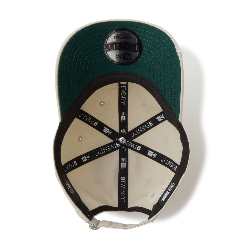 9TWENTY MLB Visor Logo バイザーロゴ ロサンゼルス・ドジャース ストーン | NEW ERA ニューエラ公式オンラインストア