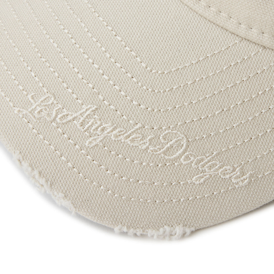 9TWENTY MLB Visor Logo バイザーロゴ ロサンゼルス・ドジャース ストーン | NEW ERA ニューエラ公式オンラインストア