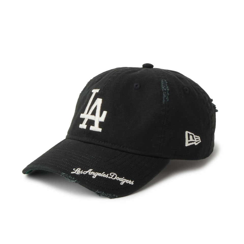9TWENTY MLB Visor Logo バイザーロゴ ロサンゼルス・ドジャース ブラック | NEW ERA ニューエラ公式オンラインストア