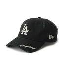 9TWENTY MLB Visor Logo バイザーロゴ ロサンゼルス・ドジャース ブラック | NEW ERA ニューエラ公式オンラインストア