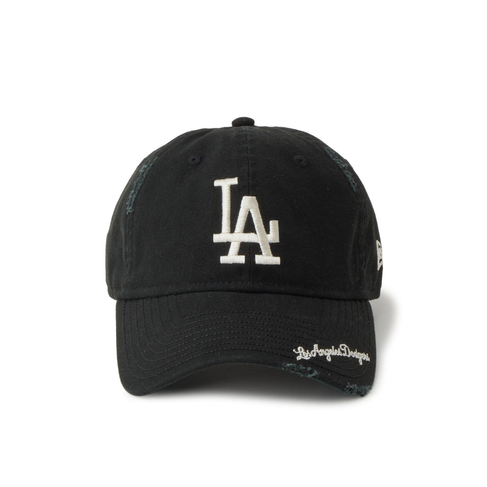 9TWENTY MLB Visor Logo バイザーロゴ ロサンゼルス・ドジャース ブラック | NEW ERA ニューエラ公式オンラインストア