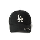 9TWENTY MLB Visor Logo バイザーロゴ ロサンゼルス・ドジャース ブラック | NEW ERA ニューエラ公式オンラインストア