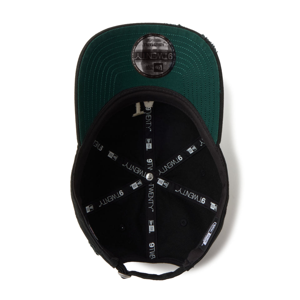9TWENTY MLB Visor Logo バイザーロゴ ロサンゼルス・ドジャース ブラック | NEW ERA ニューエラ公式オンラインストア