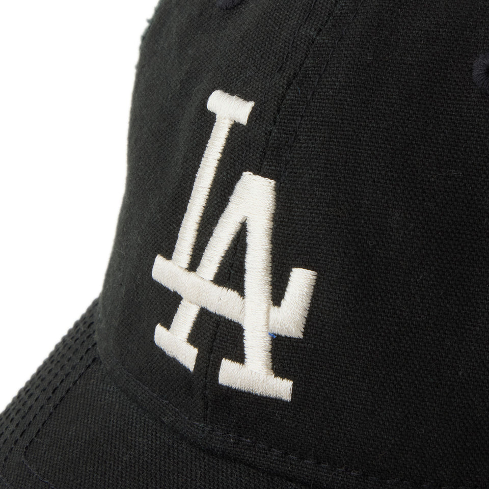 9TWENTY MLB Visor Logo バイザーロゴ ロサンゼルス・ドジャース ブラック | NEW ERA ニューエラ公式オンラインストア
