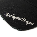 9TWENTY MLB Visor Logo バイザーロゴ ロサンゼルス・ドジャース ブラック | NEW ERA ニューエラ公式オンラインストア