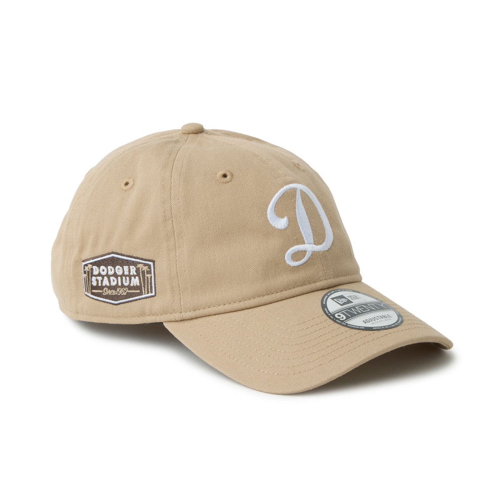 9TWENTY ロサンゼルス・ドジャース プラクティスロゴ MLB Side Patch キャメル | NEW ERA ニューエラ公式オンラインストア